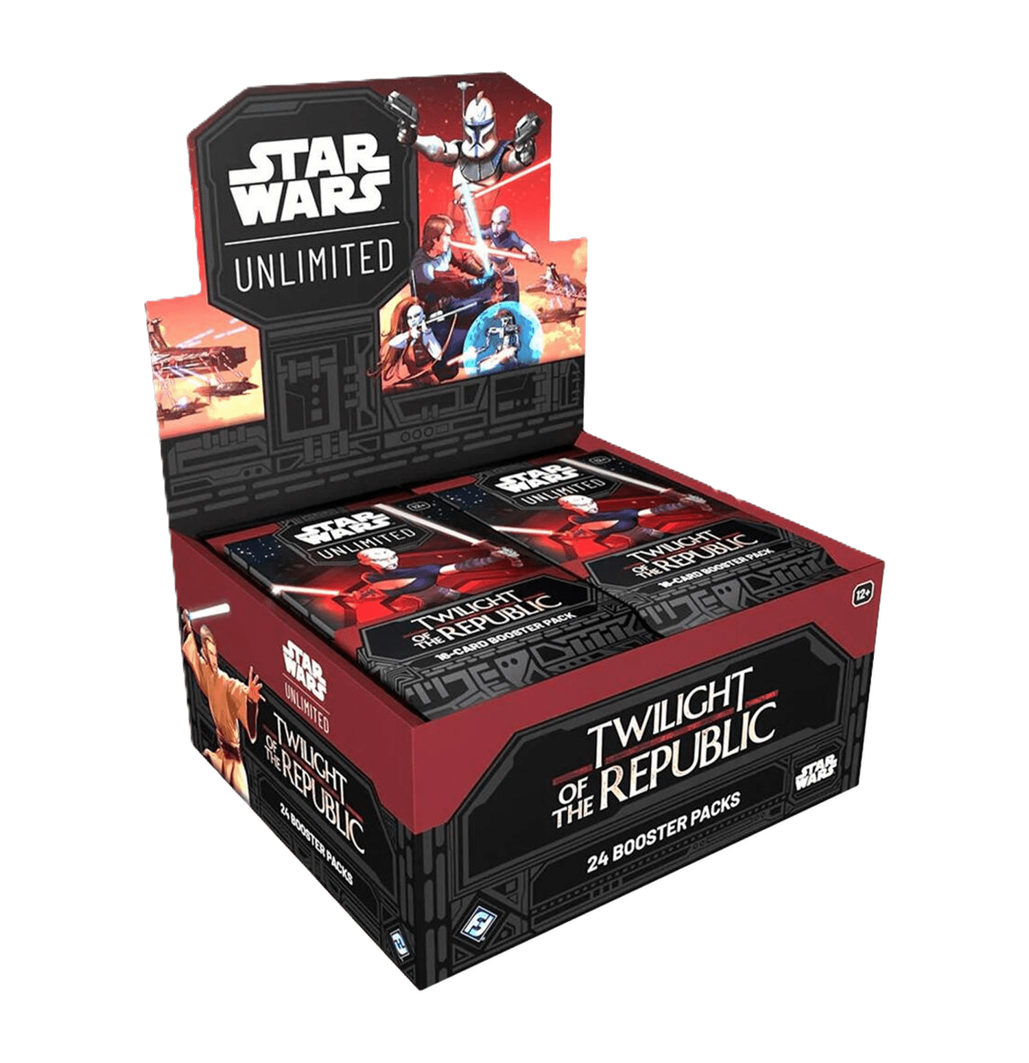 Caja de sobres de cartas "Star Wars: Unlimited: Twilight of the Republic - Booster Box"
