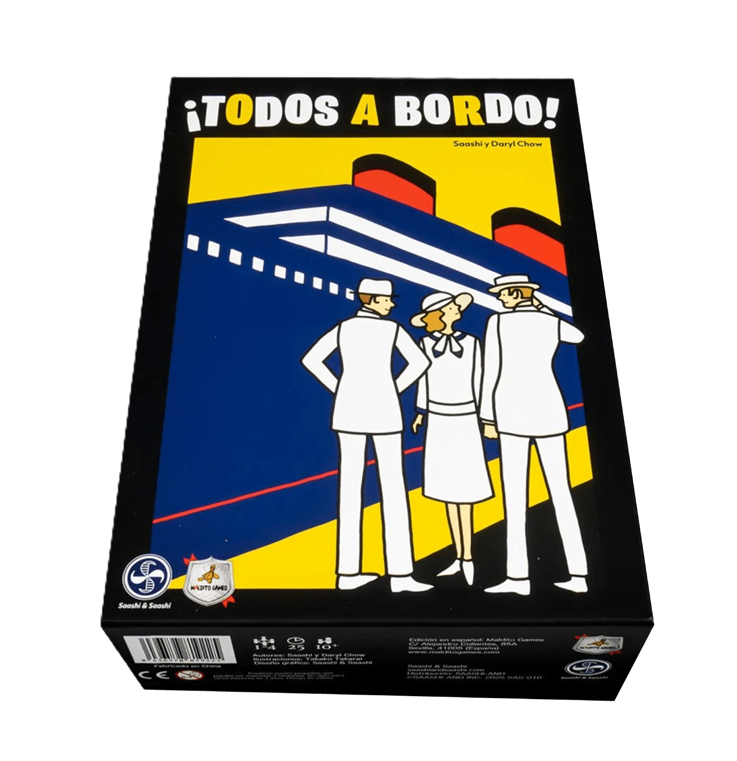 Juego de mesa "¡Todos a Bordo!"