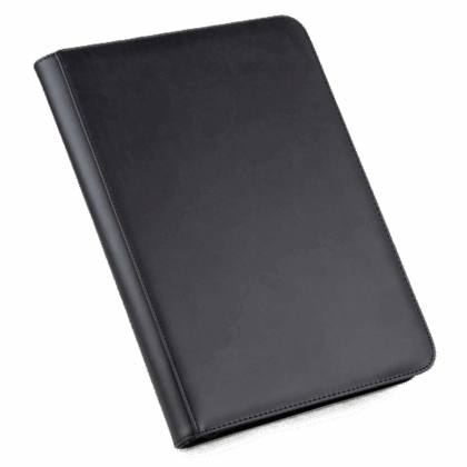 Carpeta para cartas de TCG "Binder Cuero 360 9-Pocket - Black"
