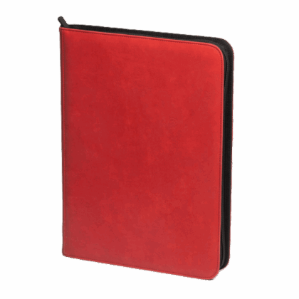Carpeta para cartas de TCG "Binder Cuero 360 9-Pocket - Red"