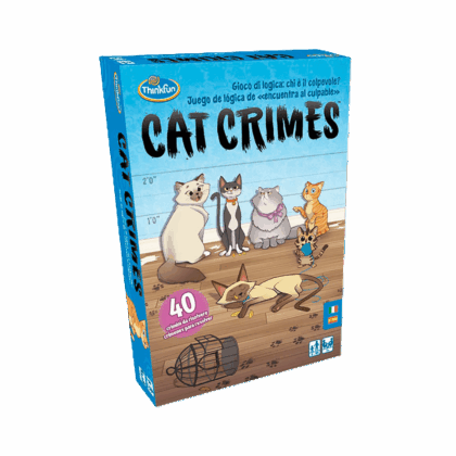 Juego de mesa "Cat Crimes"