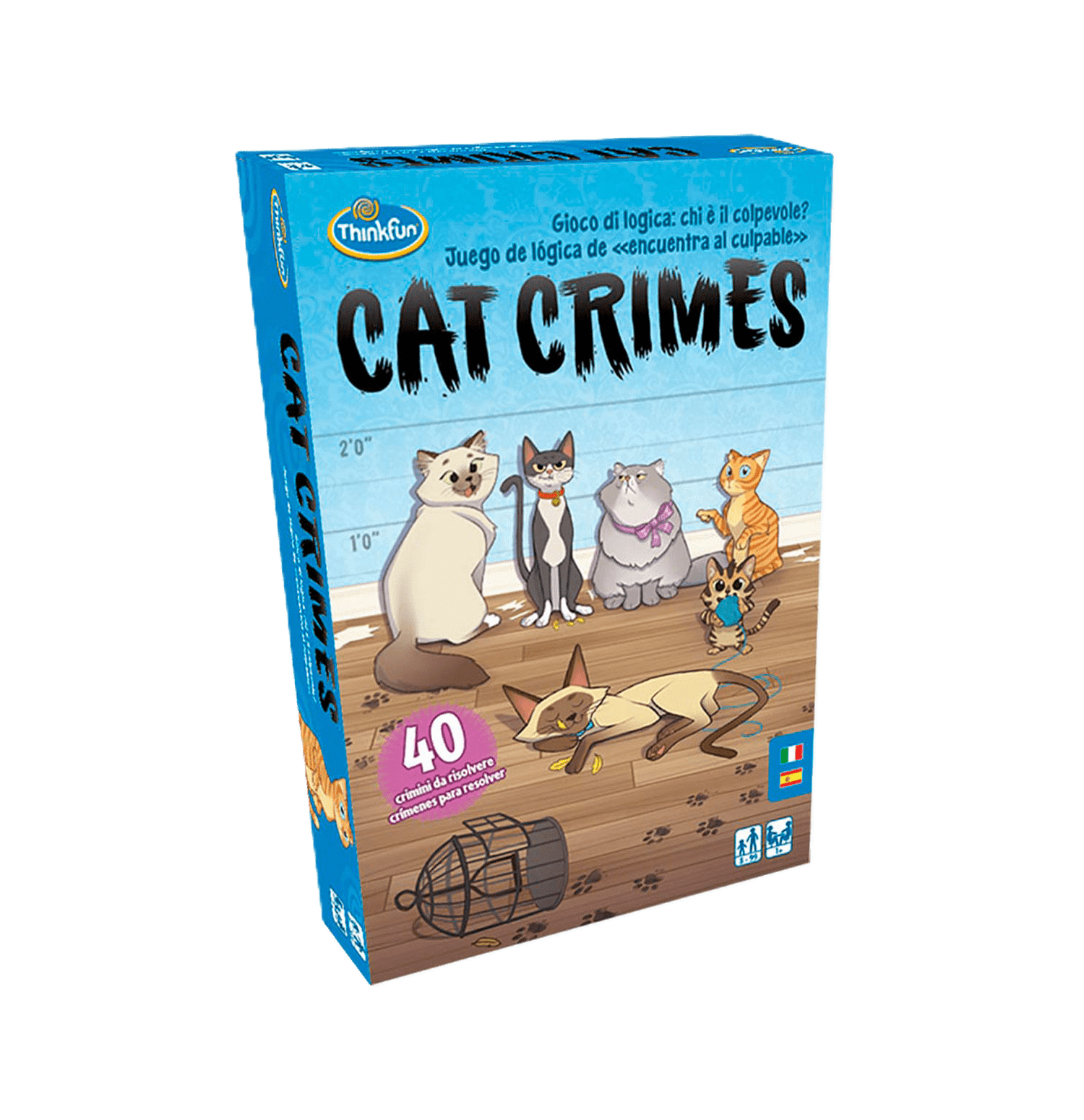 Juego de mesa "Cat Crimes"