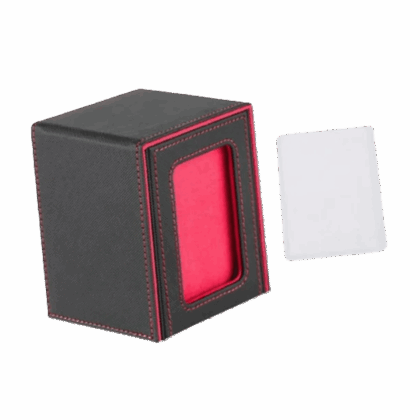 Caja de mazo de cartas "Deckbox 100+ Commander con Ventana"