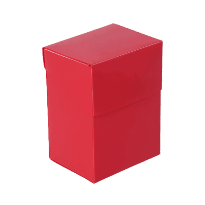 Caja para mazo de cartas "Deckbox 80+ Red"