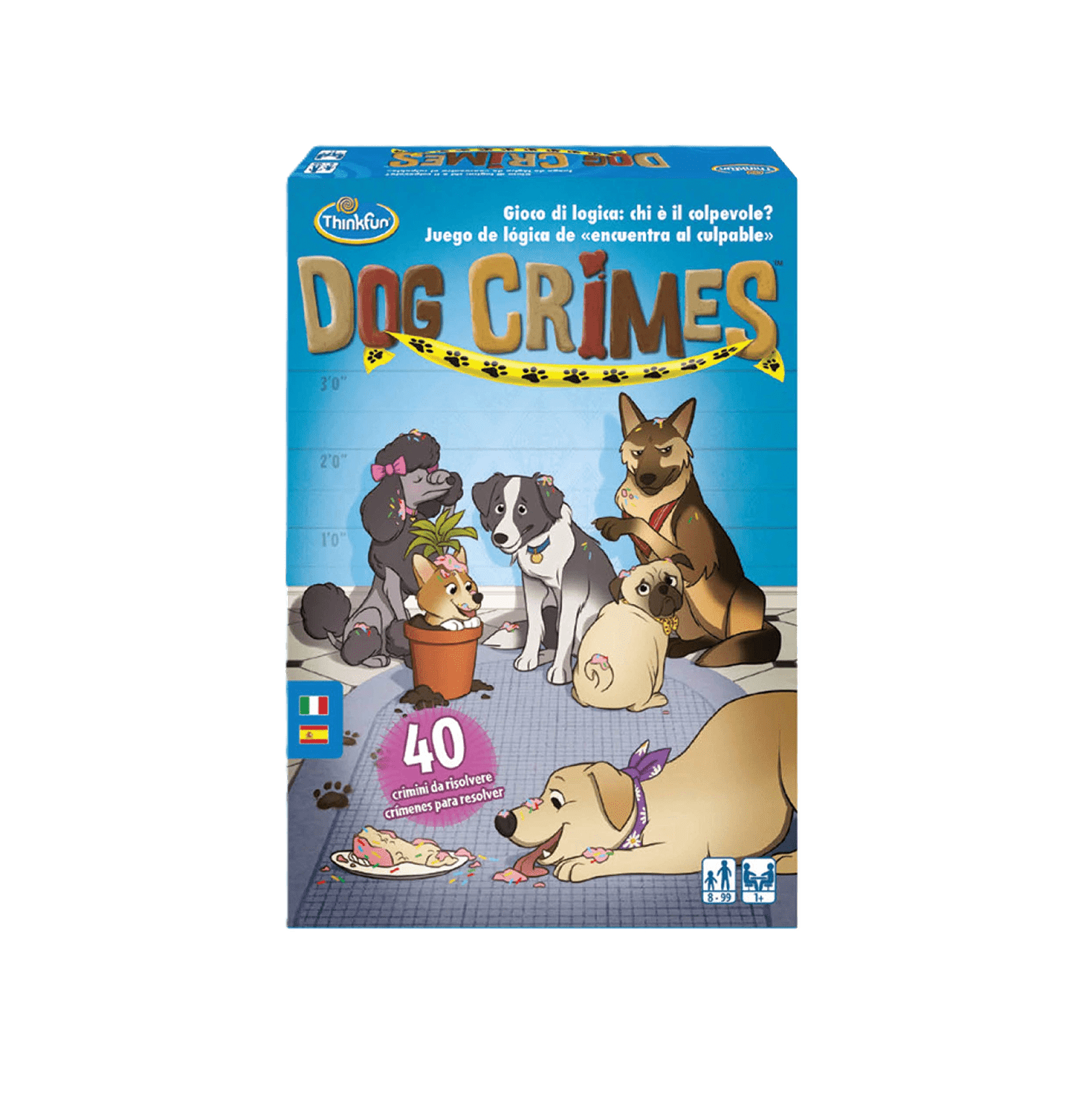Juego de mesa "Dog Crimes"