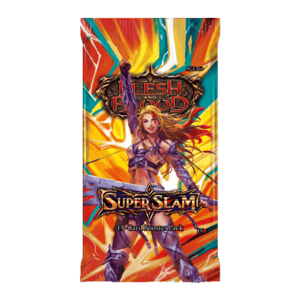 Sobre de cartas "Flesh and Blood: Super Slam - Booster"