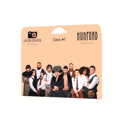 Juego de mesa "Instacrime 1: El Caso Munford"
