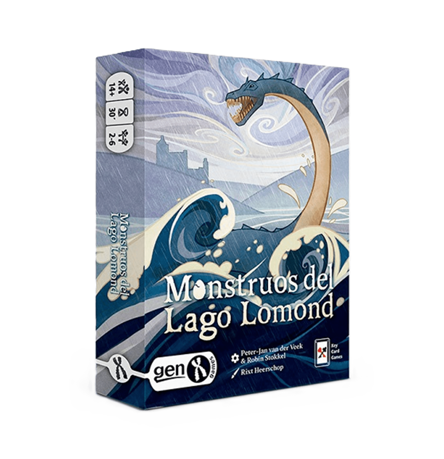 Juego de mesa "Monstruos del Lago Lomond"