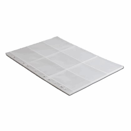 Páginas para carpetas para cartas TCG "Páginas para Carpeta 9-Pocket - Clear"