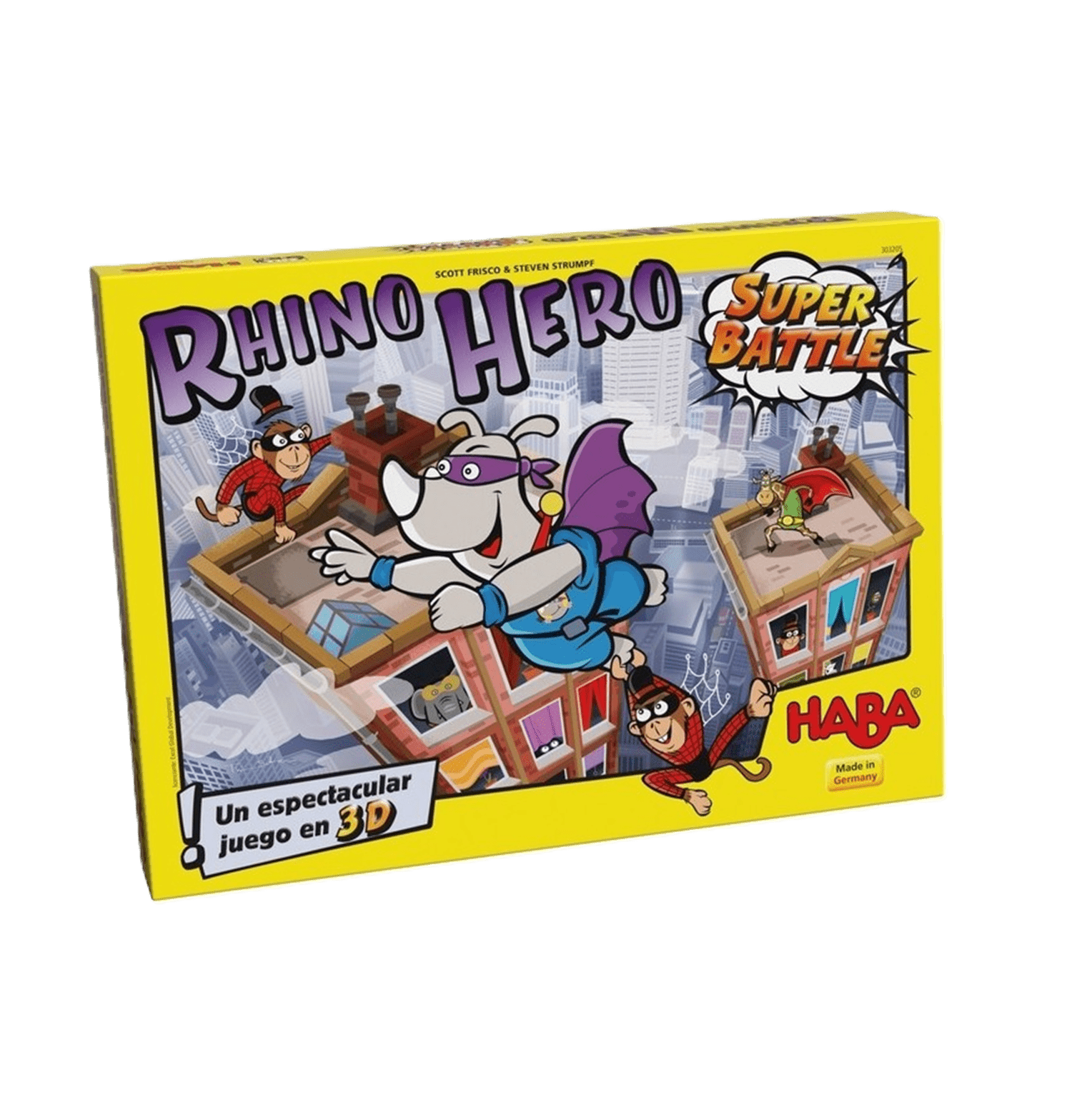 Juego de mesa "Rhino Hero: Super Battle"