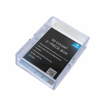 Caja transparente para guardar dados "Two Piece 50+ Storage Box"