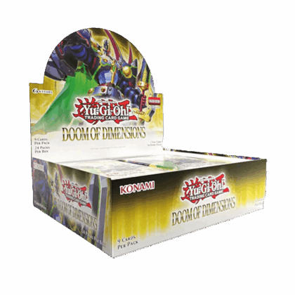 Pack de sobres de cartas "Yu-Gi-Oh! Doom of Dimensions - Booster Box"
