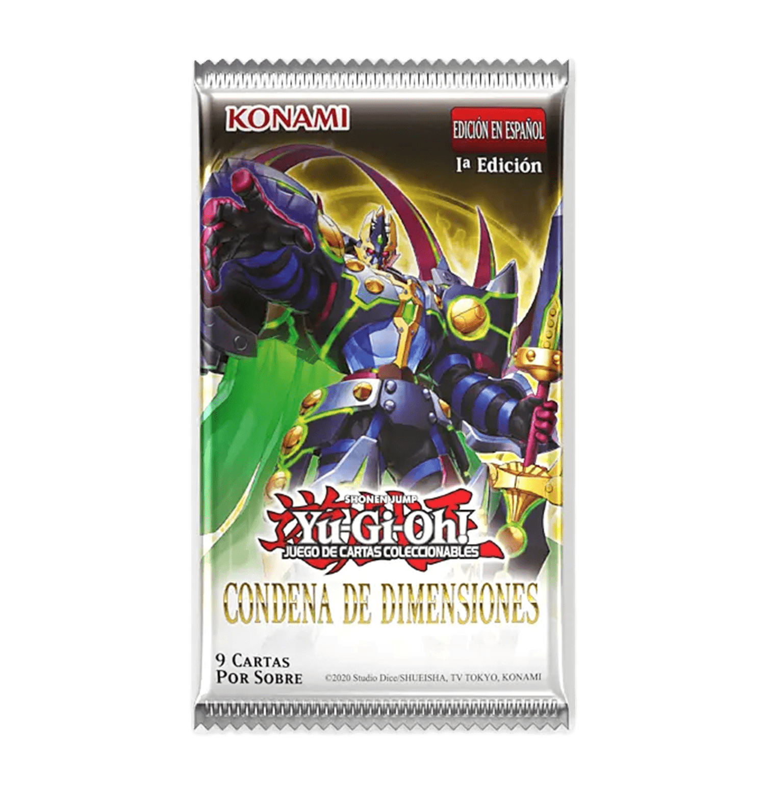 Sobre de cartas "Yu-Gi-Oh! Condena de Dimensiones - Sobre de Cartas"