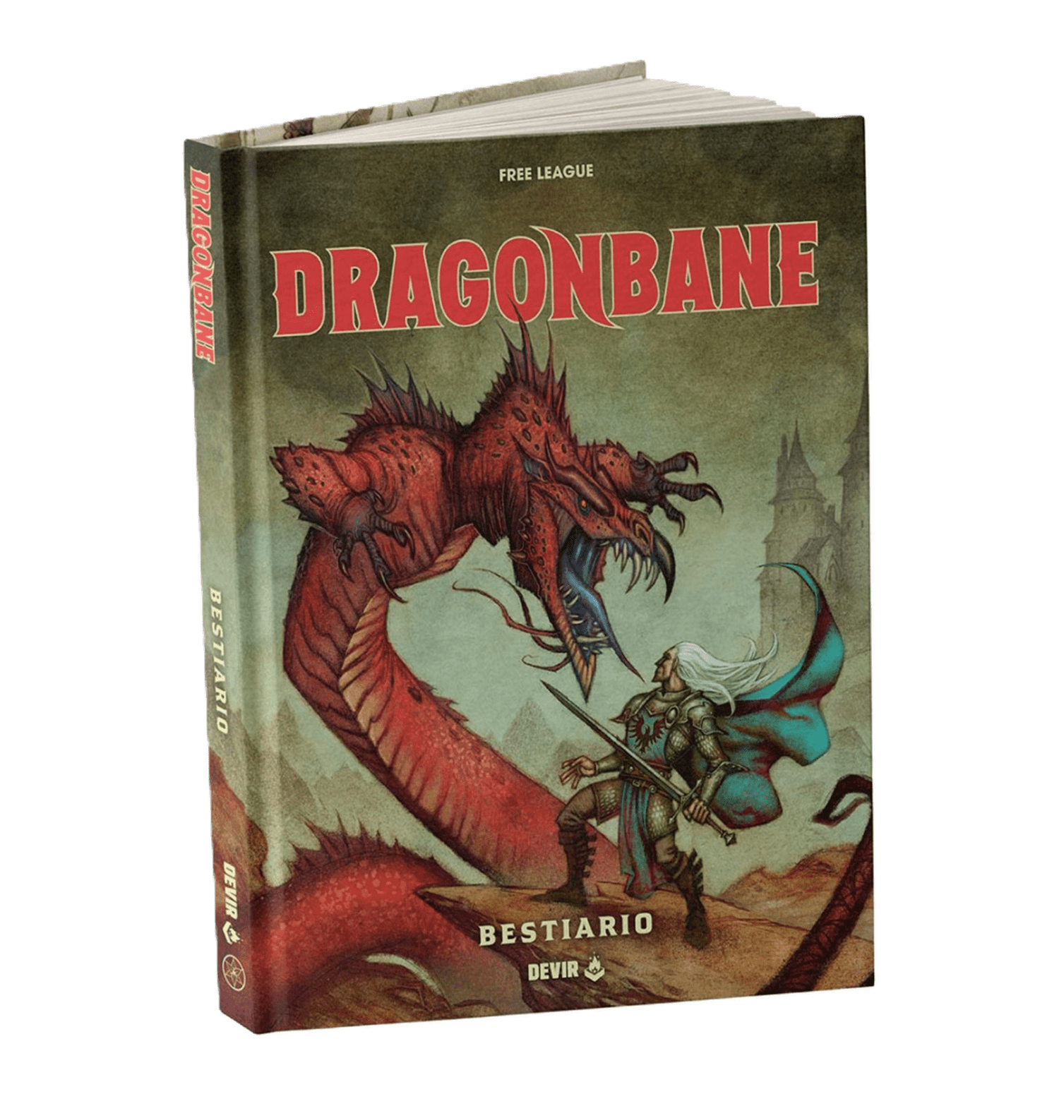 Libro para juego de rol "Dragonbane: Bestiario"