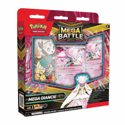 Mazo de cartas "Pokémon TCG: Mega Battle Deck - Mega Diancie ex"