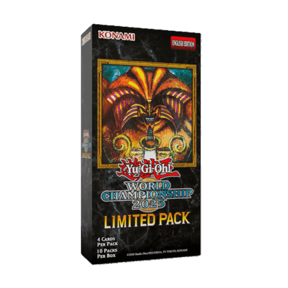 Caja especial de sobres de cartas "Yu-Gi-Oh! Limited Pack World Championship 2025 - Booster Box"