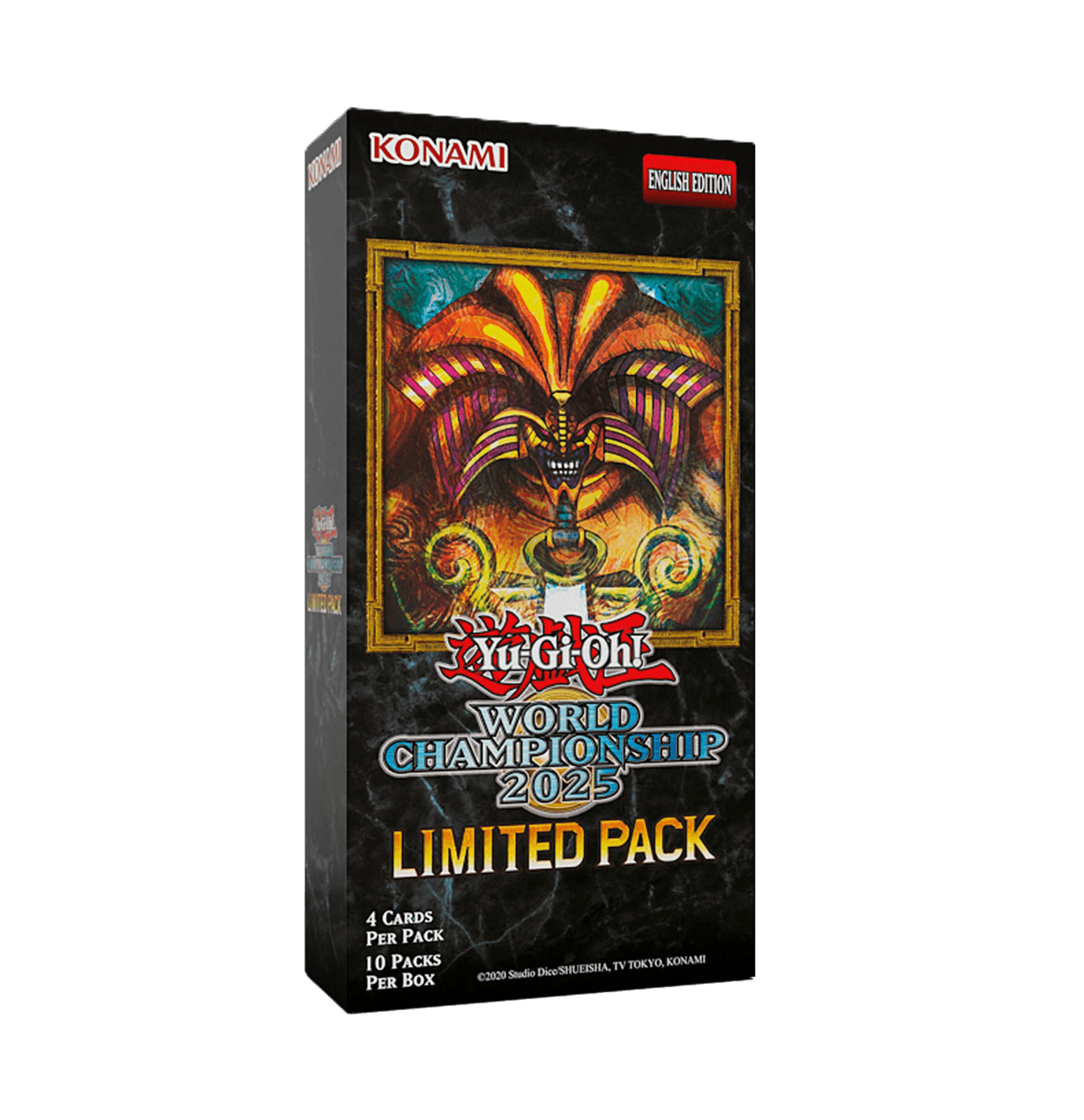 Caja especial de sobres de cartas "Yu-Gi-Oh! Limited Pack World Championship 2025 - Booster Box"