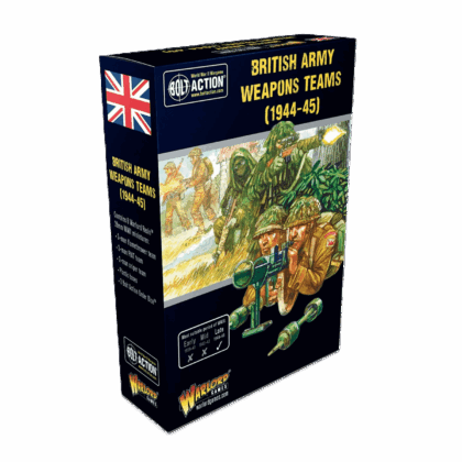 Pack de miniaturas "British Army (1944-45) Weapons Teams"
