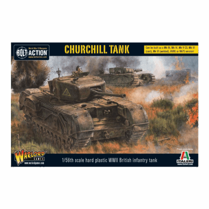 Pack de miniaturas "Bolt Action: Churchill Tank (Plastic)"