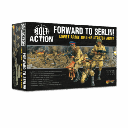 Pack de miniaturas "Bolt Action: Forward to Berlin! - Soviet Army 1943-45 Starter Army"
