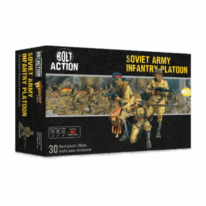 Pack de miniaturas "Bolt Action: Soviet Army Infantry Platoon"
