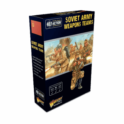 Pack de miniaturas "Bolt Action: Soviet Army Weapons Teams"