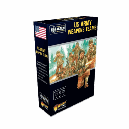 Pack de miniaturas "Bolt Action: US Army Weapons Teams"