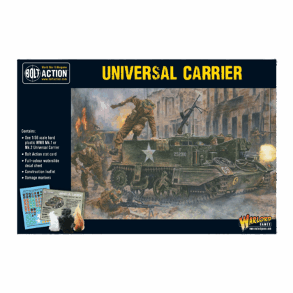 Pack de miniaturas "Bolt Action: Universal Carrier"