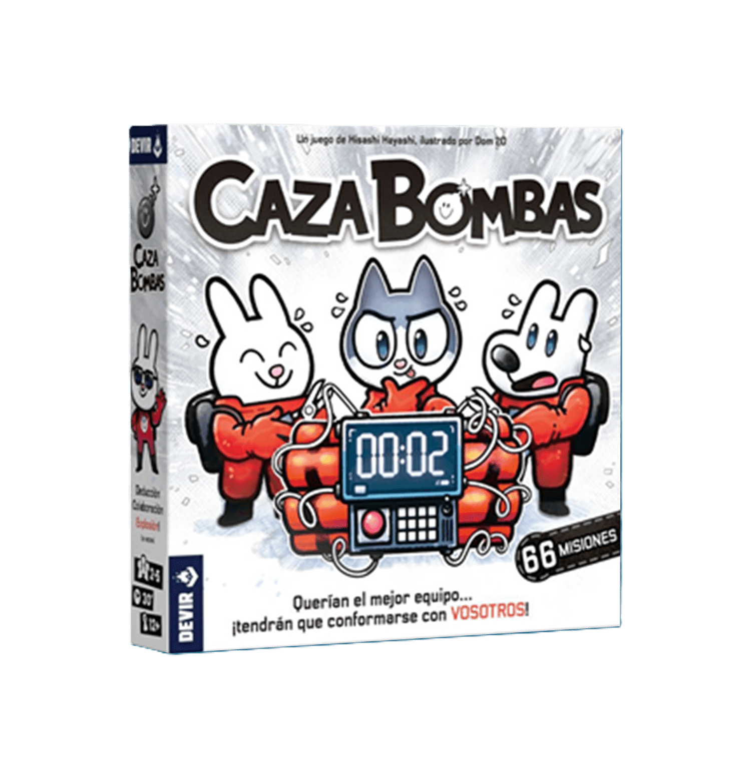 Juego de mesa "Caza Bombas"