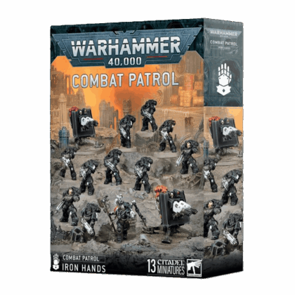 Pack de miniaturas "Warhammer 40000: Combat Patrol: Iron Hands"