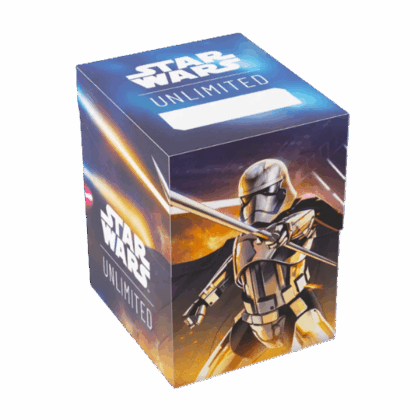 Caja para mazos "GG Star Wars Unlimited Soft Crate - Captain Phasma/Stormtroope"