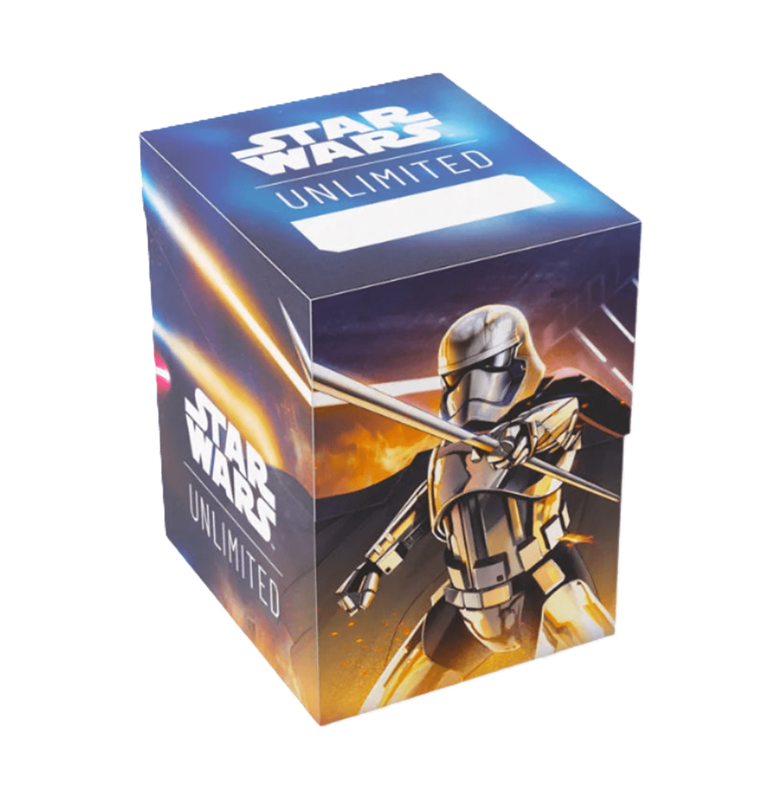 Caja para mazos "GG Star Wars Unlimited Soft Crate - Captain Phasma/Stormtroope"