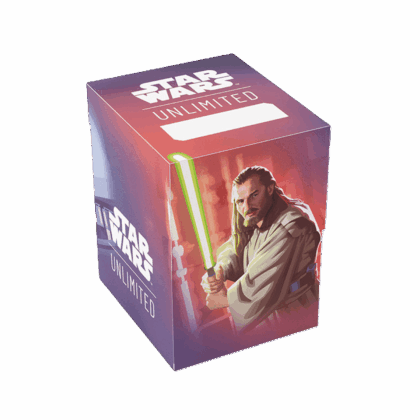 Caja para mazo "GG Star Wars Unlimited Soft Crate Set 5 Qui-Gon Jinn"