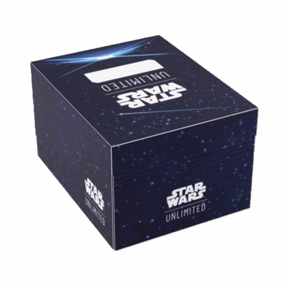 Caja para mazo "GG Star Wars Unlimited Twin Sun Soft Crate - Card Back Blue"
