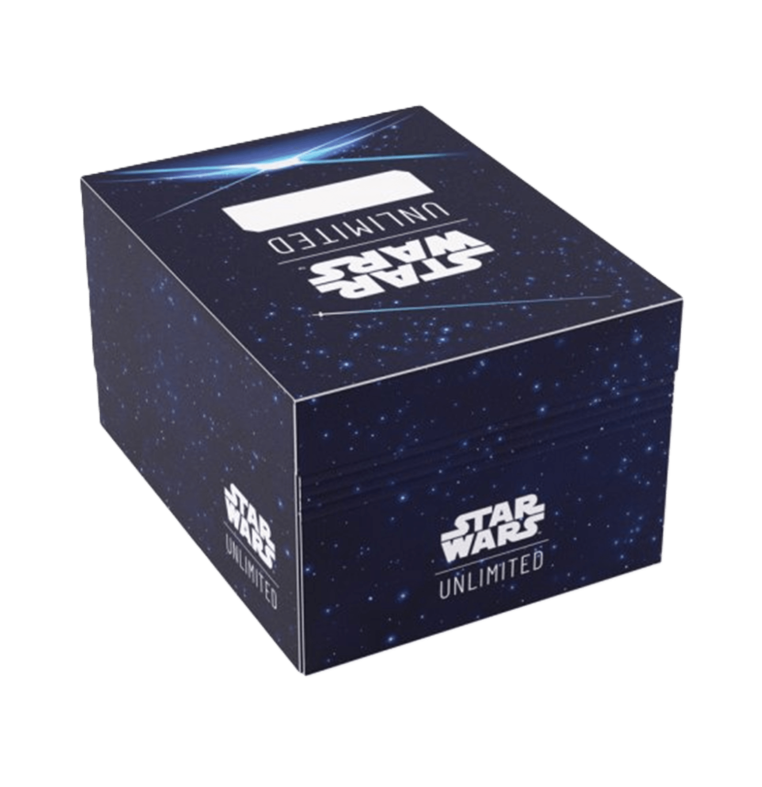 Caja para mazo "GG Star Wars Unlimited Twin Sun Soft Crate - Card Back Blue"