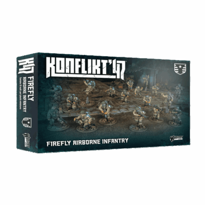Pack de miniaturas "Konflikt '47: Firefly Airborne Infantry"