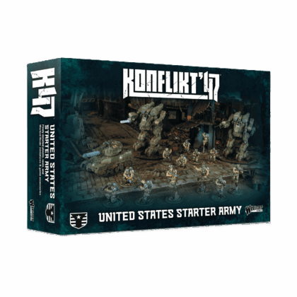 Pack de miniaturas "Konflikt '47: United States starter army"