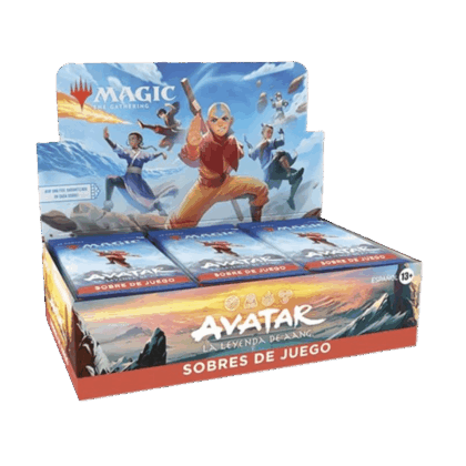 Caja de sobres de cartas "MTG Magic: Avatar: La Leyenda de Aang - Caja de Sobres de Juego"