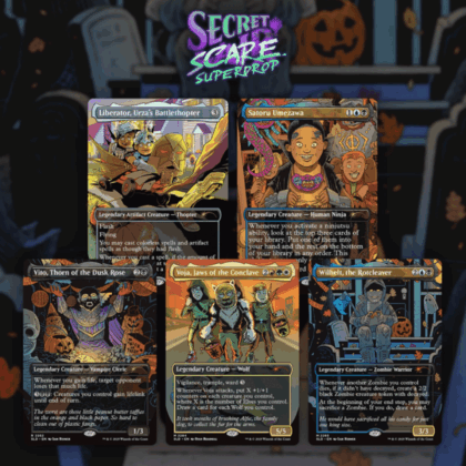 Pack de cartas "MTG Magic: Secret Lair: Trick or Treat"
