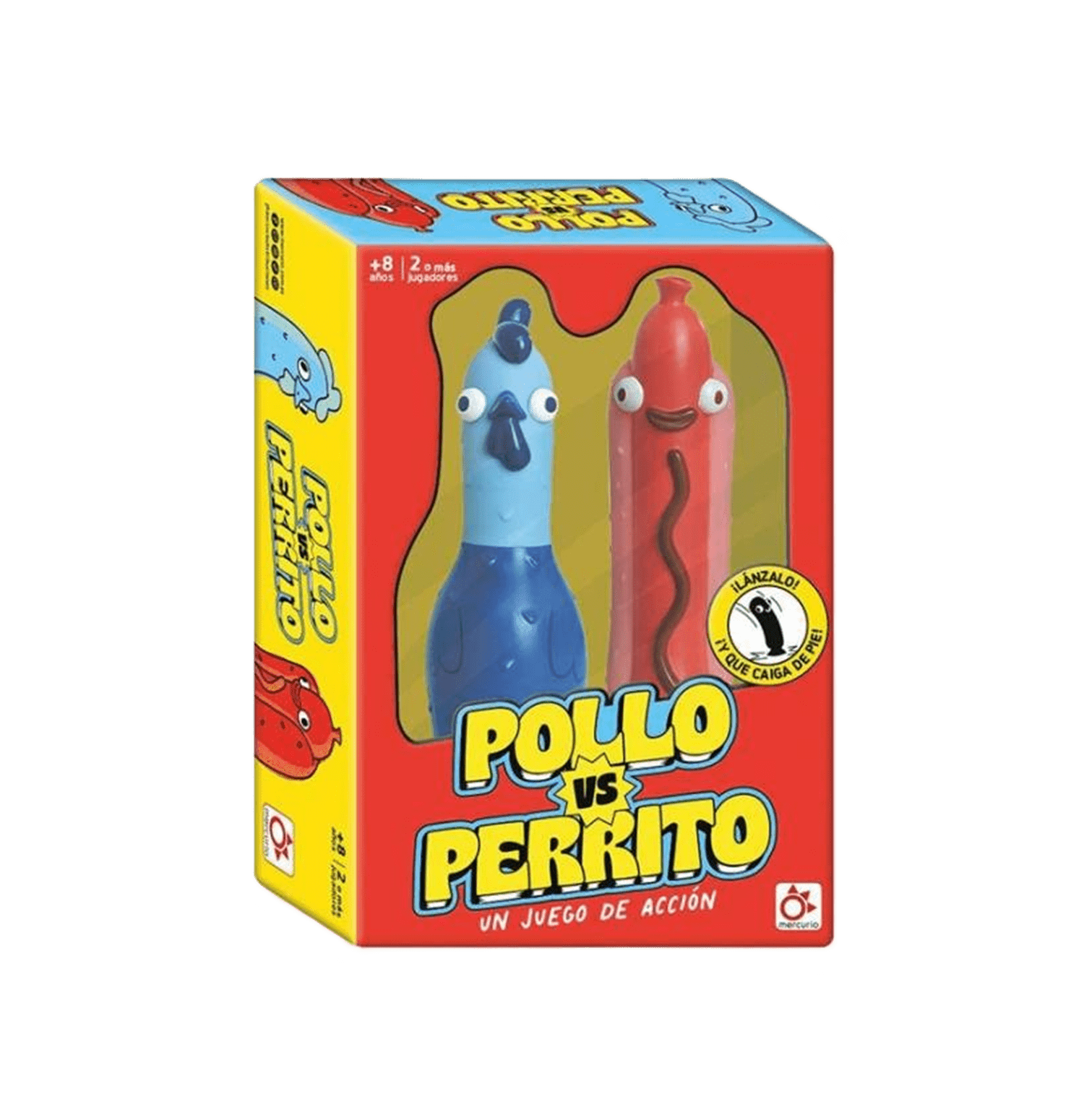Juego de mesa "Pollo vs Perrito"