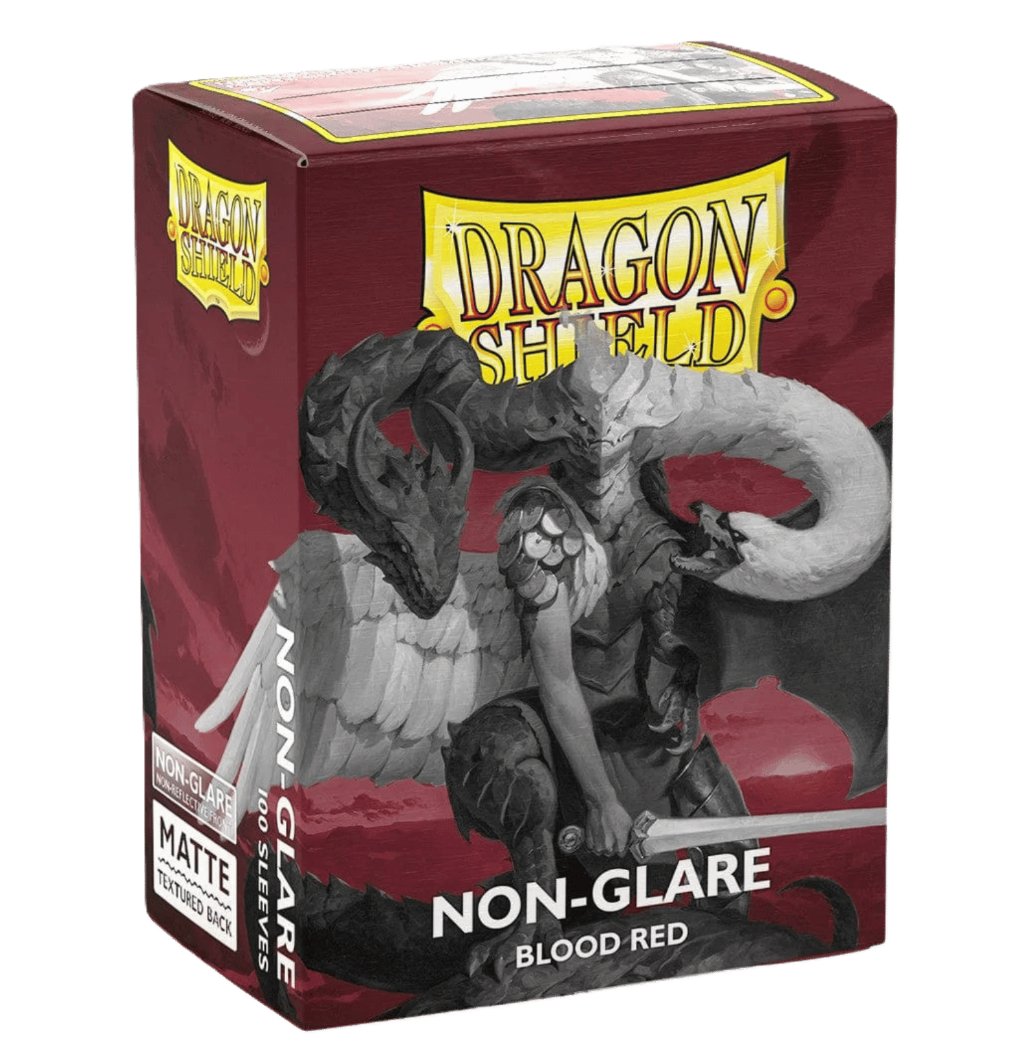 Fundas para cartas "Sleeves Dragon Shield Standard Matte Non Glare - Blood Red - Pack 100"
