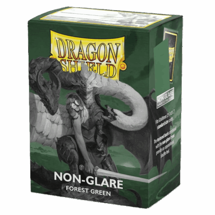 Fundas para cartas "Sleeves Dragon Shield Standard Matte Non Glare - Forest Green - Pack 100"