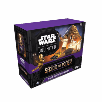 Caja de presentación "Star Wars Unlimited: Secretos del Poder"