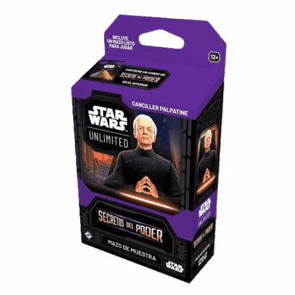 Mazo de cartas "Star Wars Unlimited: Secretos del Poder - Mazo de muestra: Canciller Palpatine"