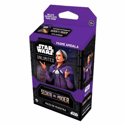 Mazo de cartas "Star Wars Unlimited: Secretos del Poder - Mazo de muestra: Padmé Amidala"