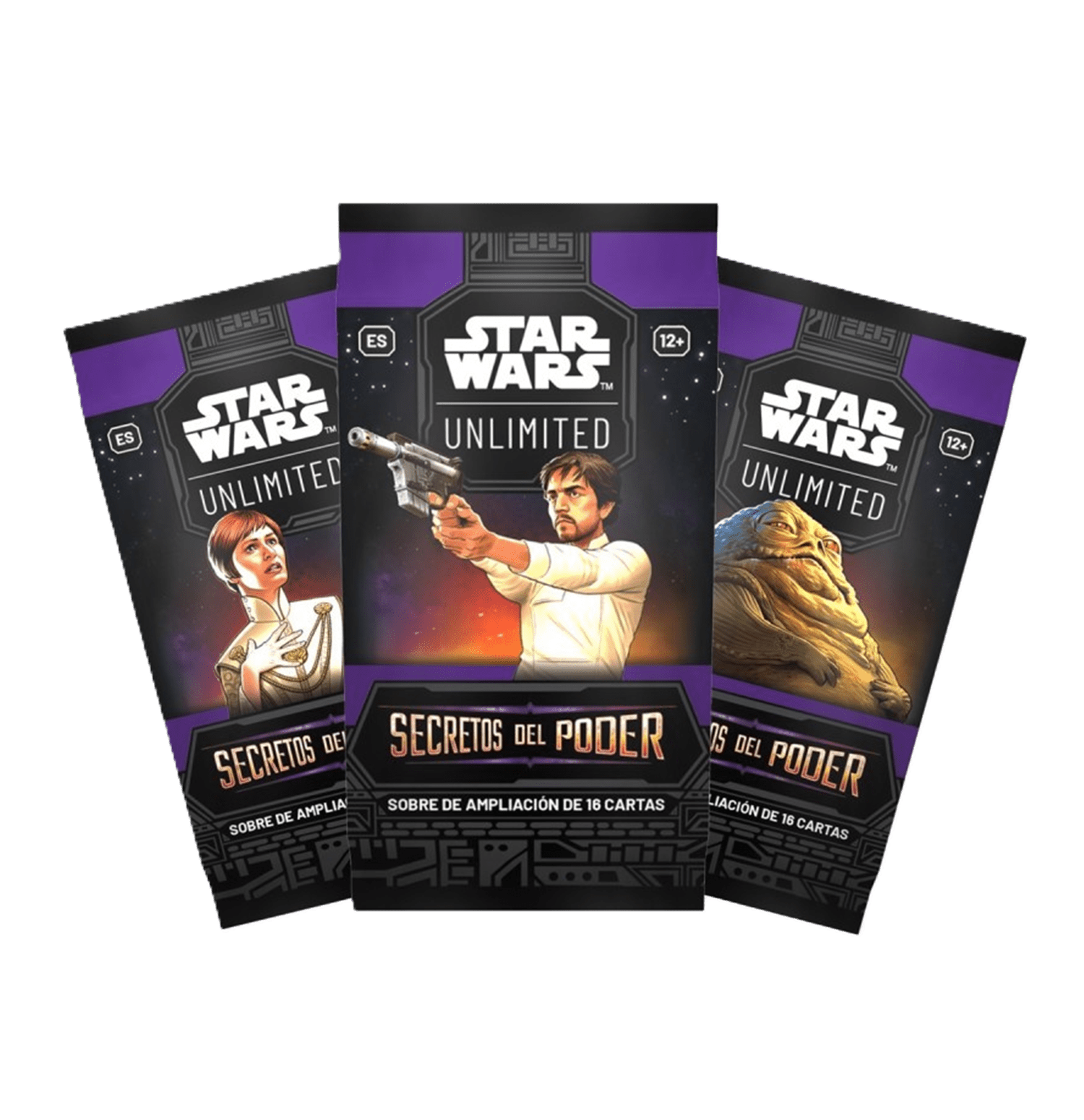 Sobre de cartas "Star Wars: Unlimited: Secretos del Poder"