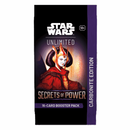Sobre de cartas "Star Wars Unlimited: Secrets of the Force - Carbonite Edition Booster"