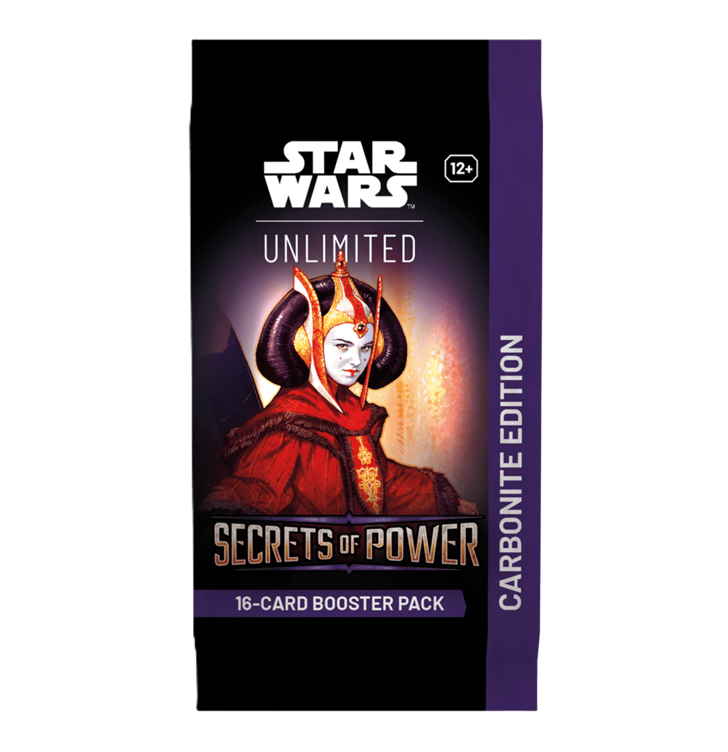 Sobre de cartas "Star Wars Unlimited: Secrets of the Force - Carbonite Edition Booster"