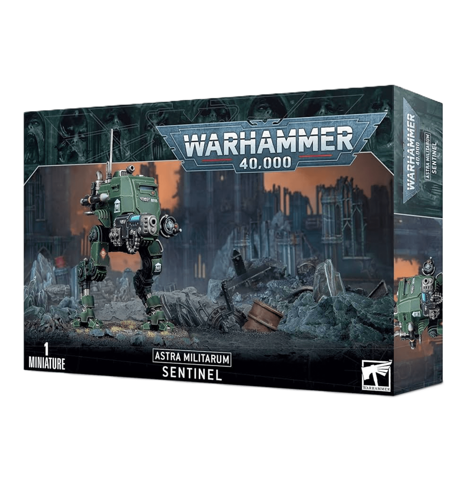 Pack de miniaturas "Warhammer 40000: Astra Militarum: Sentinel"