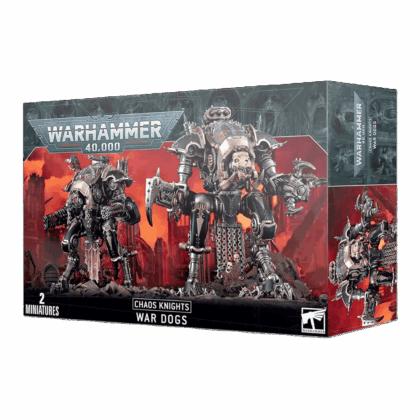 Pack de miniaturas "Warhammer 40000: Chaos Knights: Wardogs"